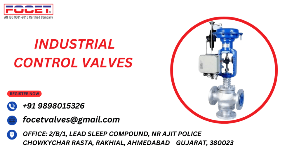 Industrial Control Valves Supplier
